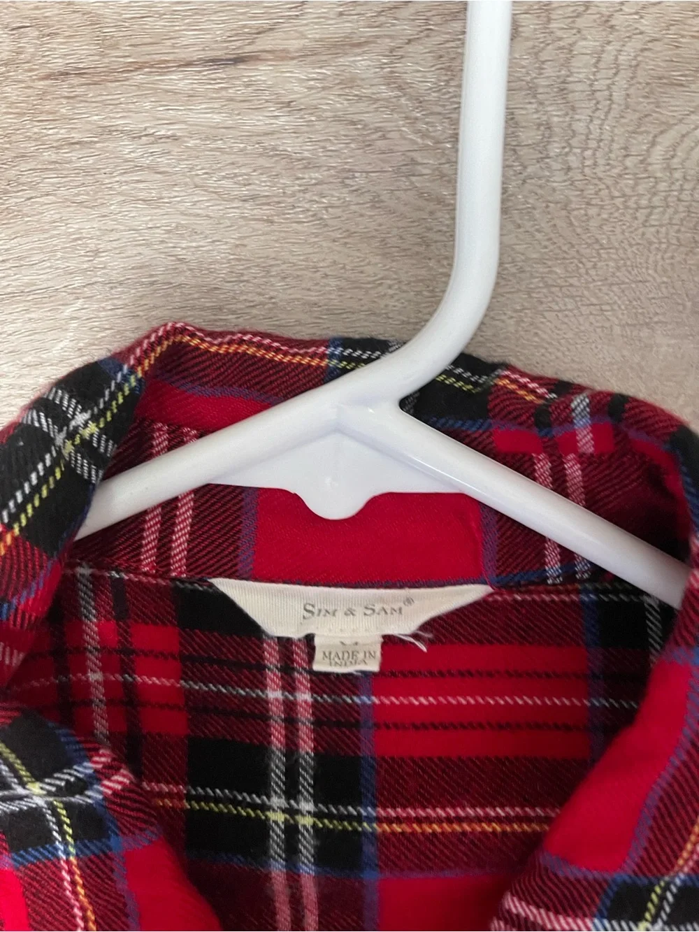 Bundle Max Studio Red Plaid Button-Down Flannels